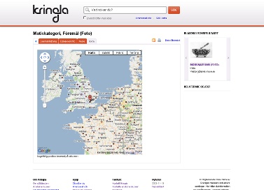 Skärmdump från Kringla med en karta över England