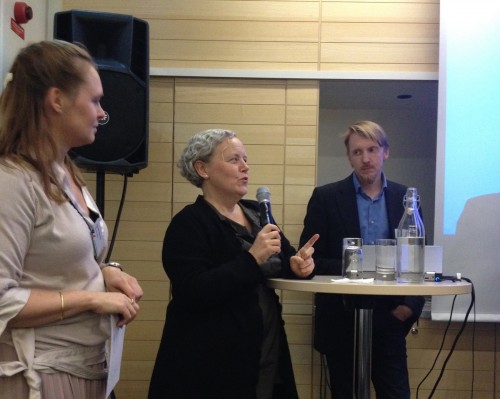 Pernilla Rydmark, Johanna Berg och Peter Krantz