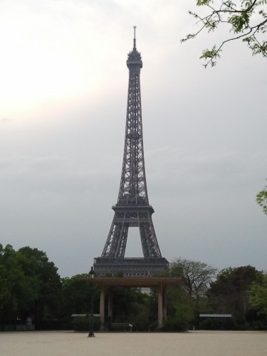 Obligatorisk bild på Eiffeltornet