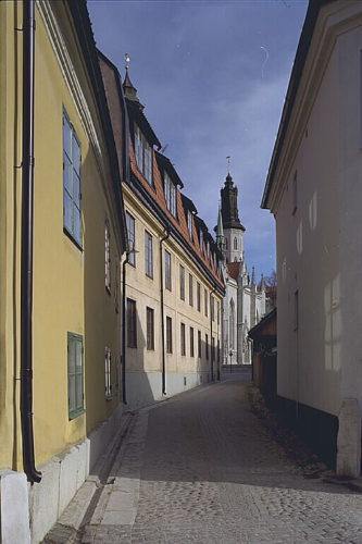 Gatubild i Visby